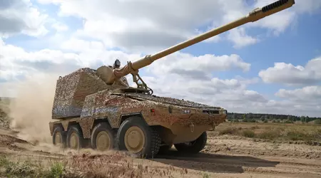 Deutschland übergibt der Ukraine den ersten selbstfahrenden RCH 155 der neuesten Generation