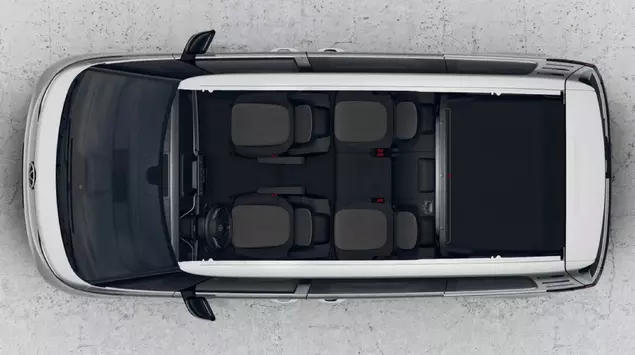 Volkswagen ID. Buzz hat eine Trennwand ...