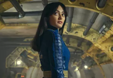 Die Hauptdarstellerin der Fallout-Serie, Ella Purnell, ...