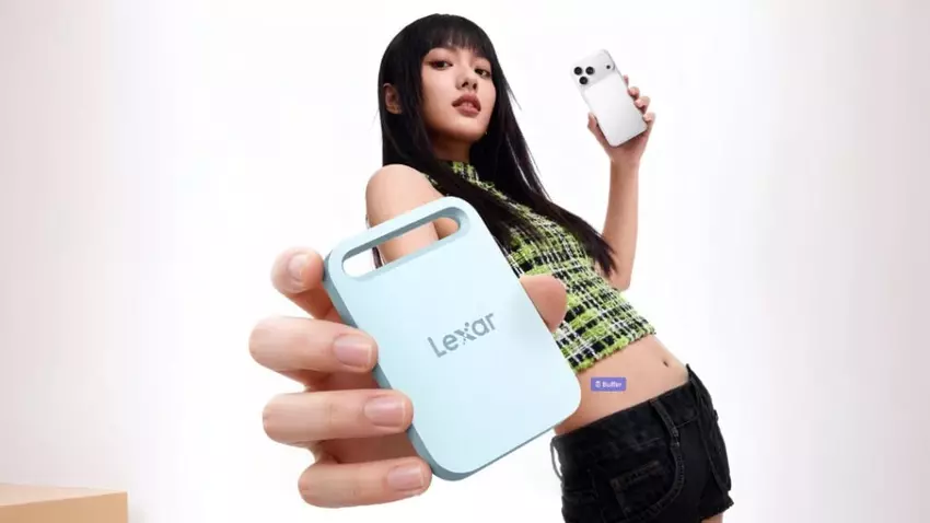 Lexar hat das tragbare SSD Air pSSD in China mit einem Gewicht von 19 Gramm veröffentlicht