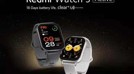 Redmi Watch 5 Active: 2-Zoll-Display, bis zu 18 Tage Akkulaufzeit und HyperOS an Bord für $33