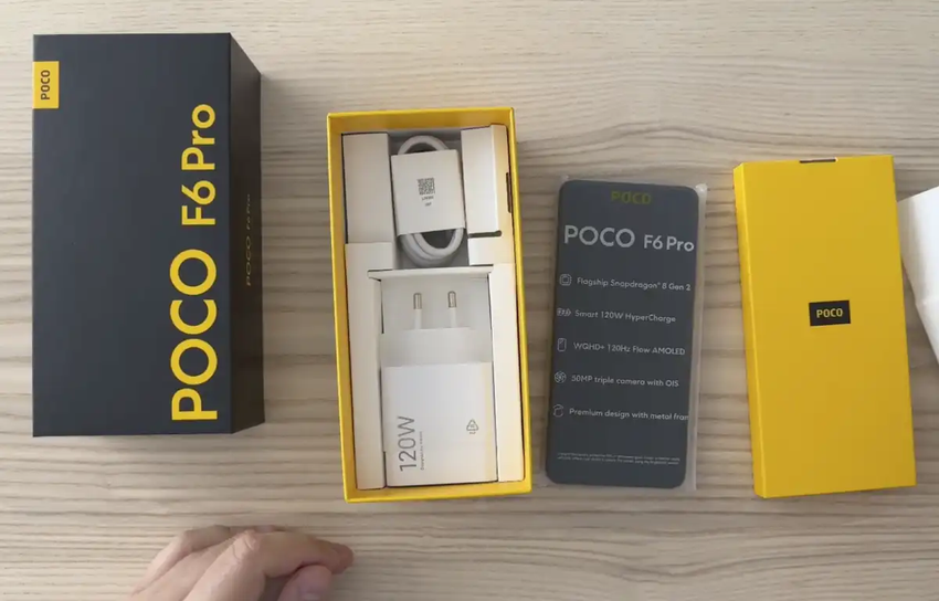 Poco F6 Pro unboxed in einem Video Tage vor seiner offiziellen Einführung