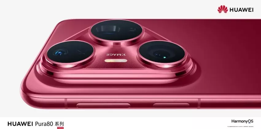 Huawei Pura 80 Pro+ wurde im ersten offiziellen Bild mit einer großen Kameraeinheit präsentiert