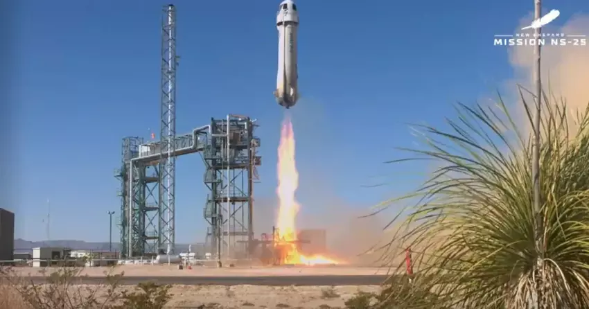 Blue Origin hat nach einer zweijährigen Pause wieder Touristen ins All geschickt: Siebter erfolgreicher Crew-Flug