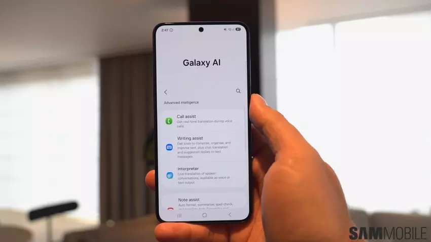 One UI 7 auf dem Galaxy S25 kann Nachrichten und Artikel laut vorlesen 
