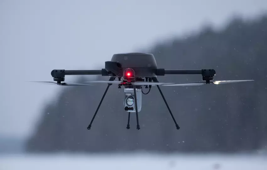 Patria SKY-Drohne. Illustration: Patria