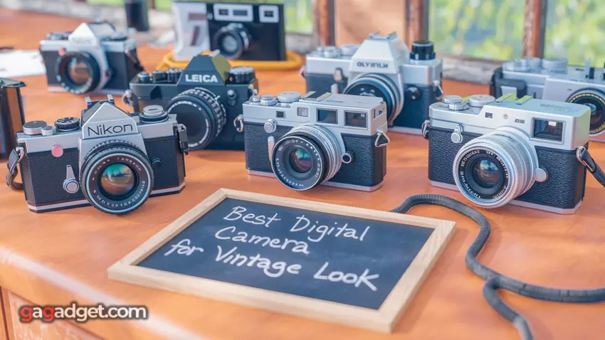 Beste Digitalkameras für den Vintage-Look 2025