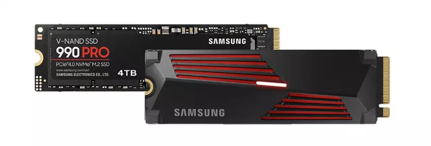 Samsung wird nächsten Monat ein 4 TB PCIe 4.0-fähiges 990 SSD PRO NVMe-Laufwerk zu Preisen ab $345 auf den Markt bringen.