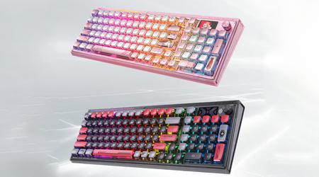 nubia hat die Red Magic Mechanical Keyboard 1S mit einem 1,47″-Bildschirm, RGB-Hintergrundbeleuchtung, 4000mAh-Akku und drei Anschlussmodi vorgestellt