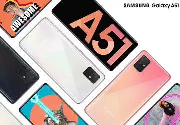 Samsung Galaxy A51-Besitzer in Europa erhalten ...