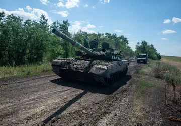 Ukrainische Verteidiger setzen einen sehr seltenen ...