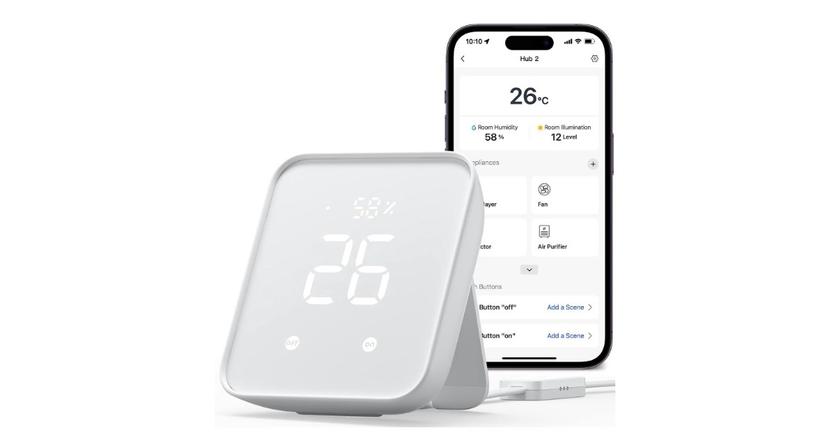 SwitchBot Hub 2 wlan temperatursensor