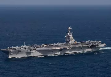 China hat den Flugzeugträger USS Gerald ...