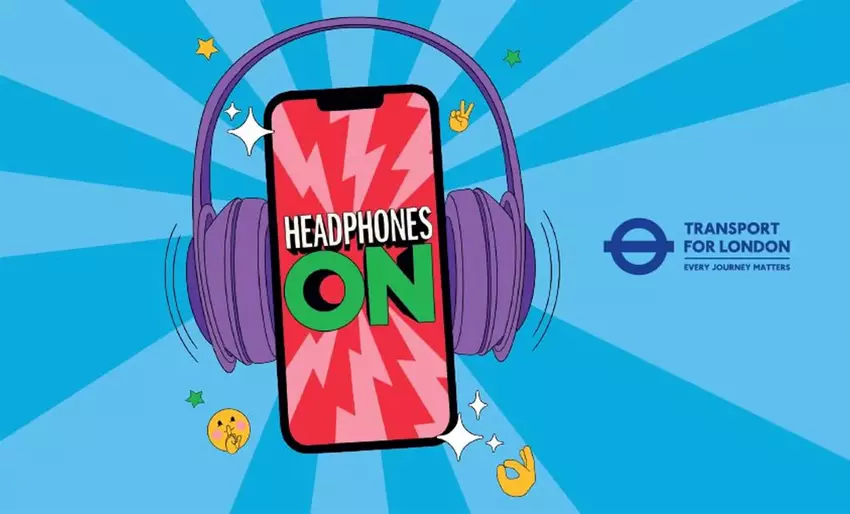 London hat den „lauten Passagieren“ den Krieg erklärt: neue TfL-Kampagne fordert zur Benutzung von Kopfhörern auf