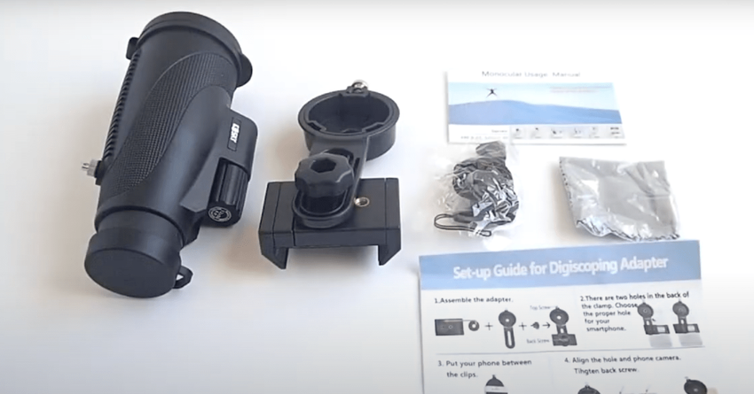 Gosky Titan 12X50 bestes monokulares Teleskop