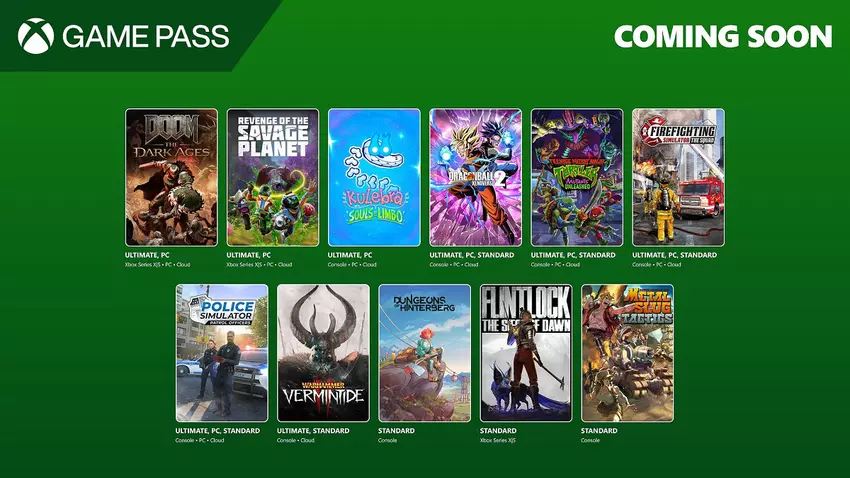 Der Mai wird nicht langweilig: Microsoft hat eine Liste der Neuerungen des Xbox Game Pass-Dienstes veröffentlicht