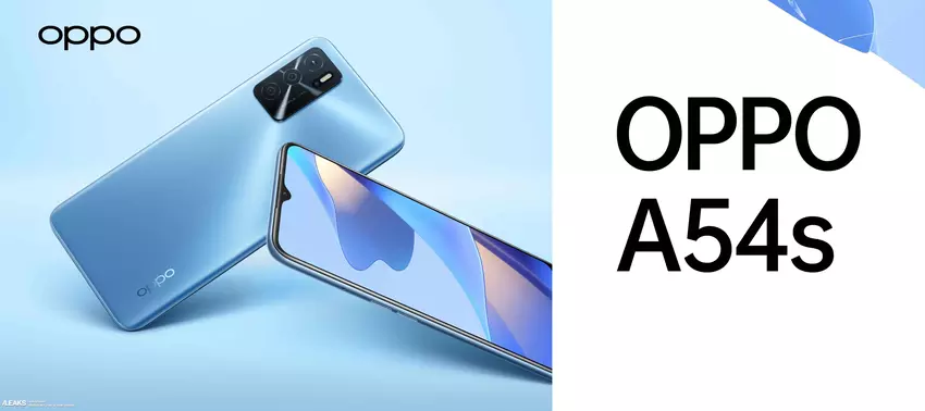 OPPO A54s auf der offiziellen Website des Unternehmens enthüllt: 6,5″ Bildschirm, MediaTek Helio G35 Chip, Triple-Kamera und 5000mAh Akku