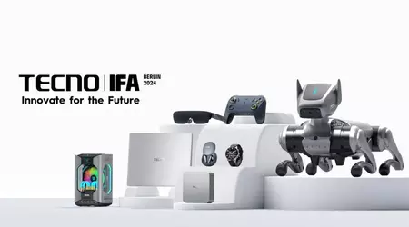 TECNO präsentiert auf der IFA 2024 einen Roboterhund, ein AR-Gaming-Set und weitere Neuheiten