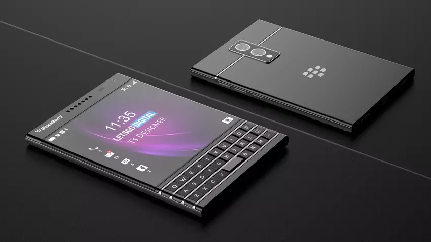 BlackBerry bereitet die Veröffentlichung eines Smartphones mit physischer QWERTY-Tastatur vor - so könnte es aussehen