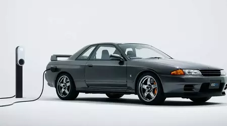 Nissan hat für den Tokyo Auto Salon 2025 einen elektrischen GT-R R32 entwickelt