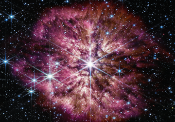 James Webb schickte das seltenste Foto ...