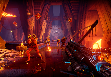 Angekündigt Scathe: ein rasanter, höllischer Ego-Shooter. ...