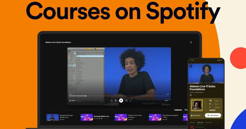 Spotify testet neue Funktionen. Die Plattform arbeitet an einem Bildungsvideoformat