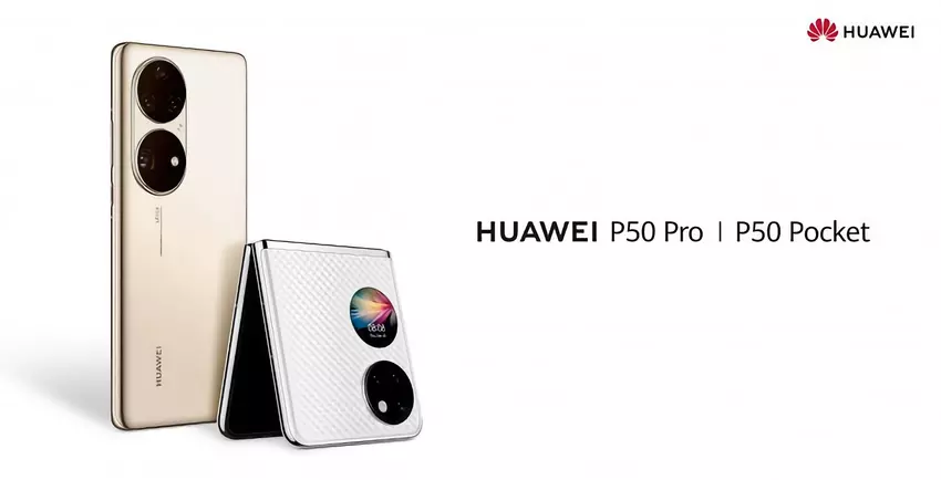 Das Flaggschiff Huawei P50 Pro und das "Clamshell" Huawei P50 Pocket begannen sich auf dem Weltmarkt zu verkaufen