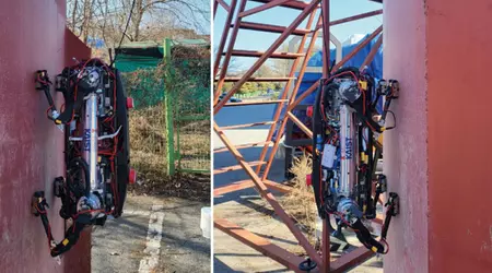 Ingenieure haben einen vierbeinigen MARVEL-Robopass entwickelt, der an Wänden und sogar an der Decke laufen kann (Video)