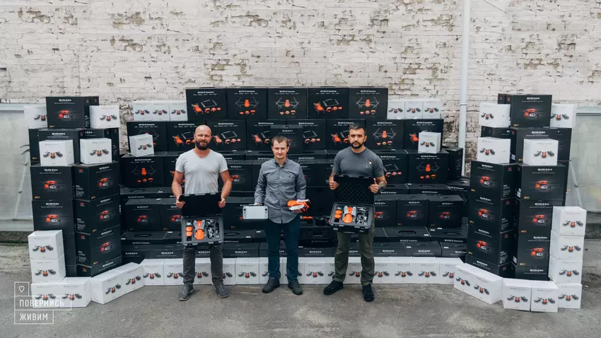 Die Come Back Alive Foundation kaufte 382 Autel EVO II Quadcopter für die VSU für fast ₴76.000.000