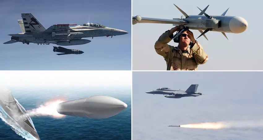 Erster Kauf von Hyperschallraketen, AGM-158C LRASM, AIM-120 AMRAAM, AIM-9X Sidewinder und AGM-114 Hellfire - US-Marine will 6,9 Mrd. Dollar in Waffenbeschaffung investieren