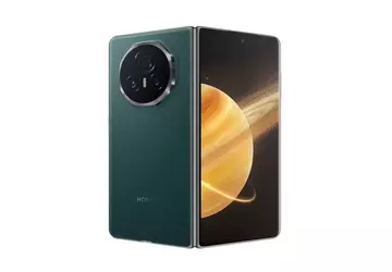 Das faltbare Flaggschiff Honor Magic V4 ...