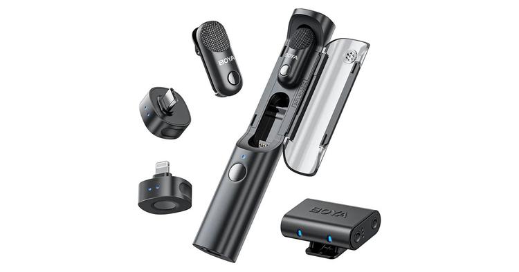 BOYA Magic - AI-Mikrofon-Transformer 4-in-1 mit ...