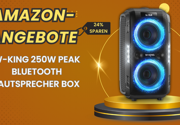 W-KING T9 PRO 250W Bluetooth Speaker ...