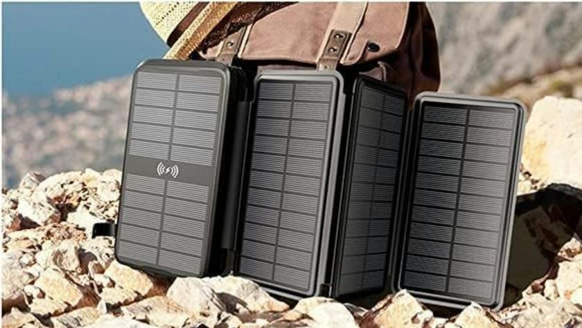 Superallure Solar Ladegerät Power Bank 43800mAh