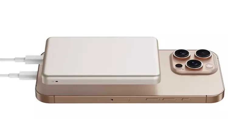 Xiaomis ultradünne magnetische Powerbank mit einem ...