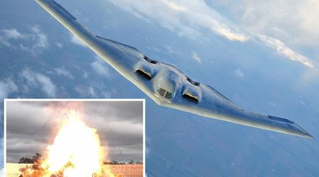 Der Atombomber B-2 Spirit erhält die neueste 2.300 kg schwere GBU-72/B-Bombe zur Zerstörung von Bunkern in großer Tiefe