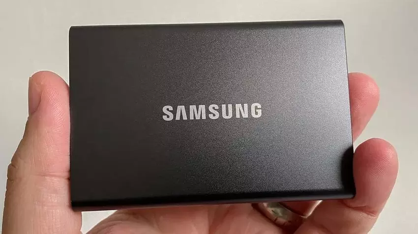 Samsung T7 Portable SSD festplatte für fotografen
