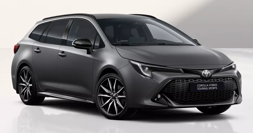 Corolla 2026 wurde der erste Toyota in Europa mit der neuen matten Onyx-Grau-Lackierung