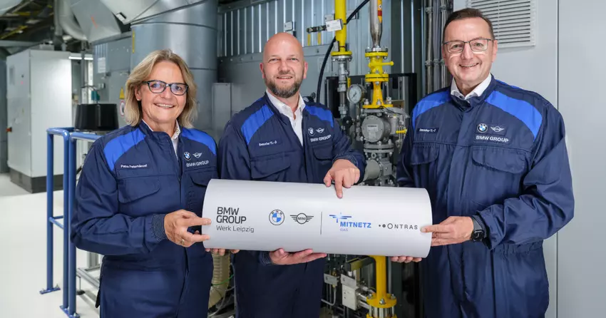 BMW-Werk in Leipzig wird das erste Automobilwerk mit Wasserstoffpipeline