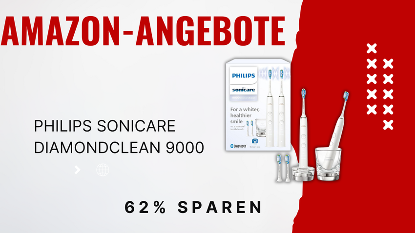 Philips Sonicare DiamondClean 9000 Doppelpack – Massiver Rabatt von 310€!