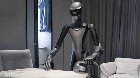 Termin des Haushalts: Haier hat HIVA Haiwa vorgestellt, einen humanoiden Roboter, der kocht, Teller wäscht und alles in perfekter Ordnung hält
