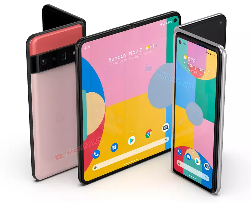 Quelle: Faltbares Smartphone Google Pixel kommt Ende 2022 auf den Markt