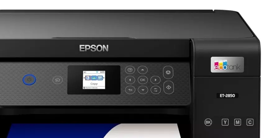 Epson EcoTank ET-2850 drucker für briefumschläge test