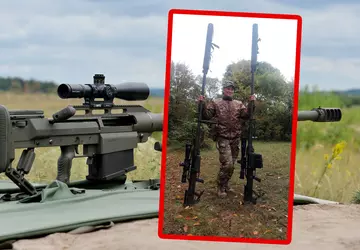 Die ukrainischen Streitkräfte zeigten, wie sie ...