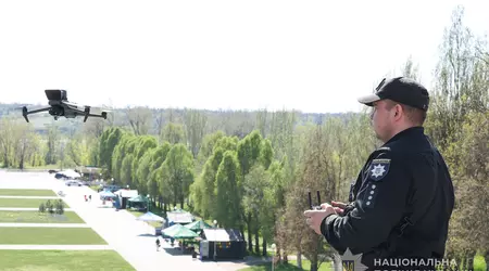 In Saporischschja wird die Polizei mit DJI Mavic 3 Drohnen in der Stadt patrouillieren