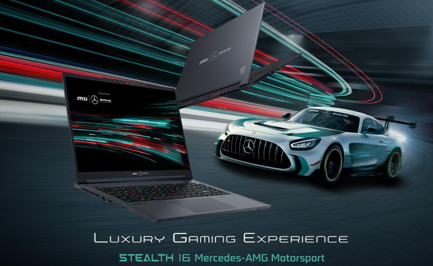 MSI stellt limitierte Stealth 16 Mercedes-AMG Motosport Notebooks für 3299 € vor