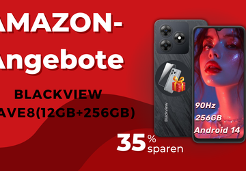 Blackview Wave8 Smartphone mit 12GB+256GB – ...