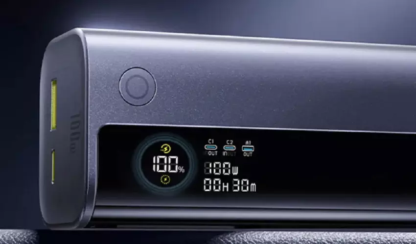 Neu von Baseus: 10000 mAh kompakter Paverbank mit 100W Ausgangsleistung für nur 27 $