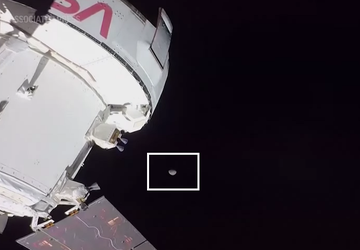 Die Raumsonde Orion hat das erste ...